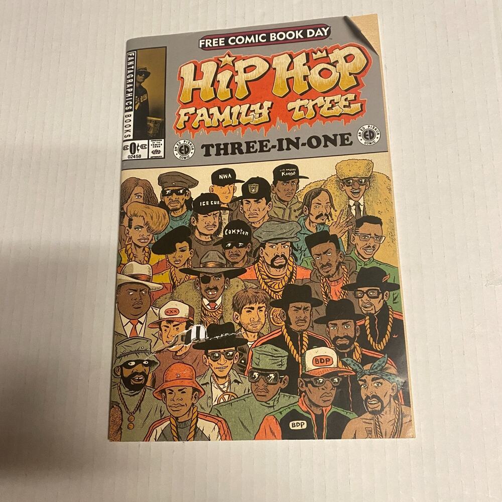 Hip Hop Family Tree Three-In-One Free Comic Book Day ED Piskor